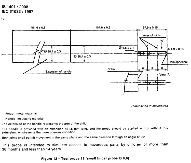 test probe 18