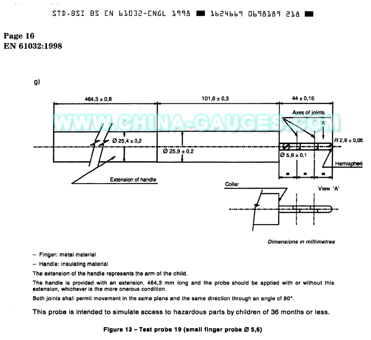 test probe 19